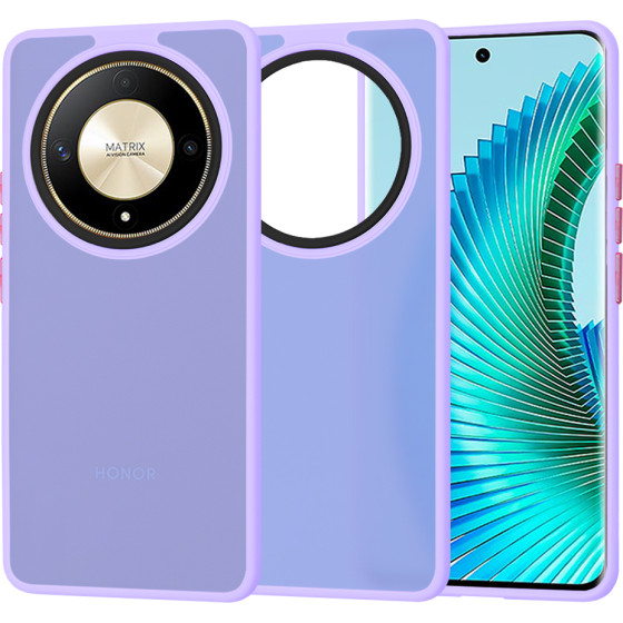 Techsuit - HaloFrost Series - Honor Magic6 Lite - Light Purple