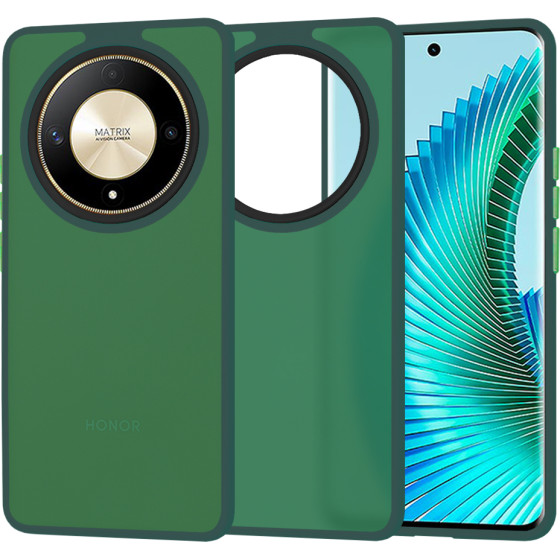Techsuit - HaloFrost Series - Honor Magic6 Lite - Midnight Green