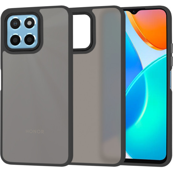 Techsuit - HaloFrost Series - Honor X6 / X8 5G / 70 Lite - Black