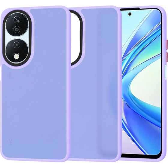 Techsuit - HaloFrost Series - Honor X7b / X7b 5G / 90 SMART - Light Purple