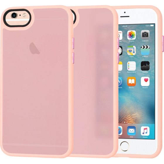 Techsuit - HaloFrost Series - iPhone 6 / 6s / 7 / 8 / SE 2, SE 2020 / SE 3, SE 2022 - Pink