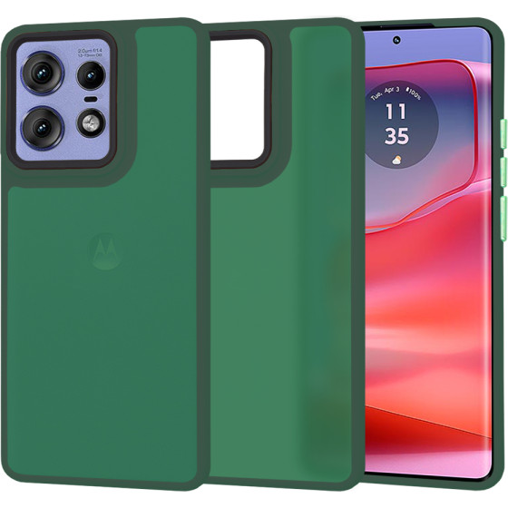 Techsuit - HaloFrost Series - Motorola Edge 50 Pro - Midnight Green