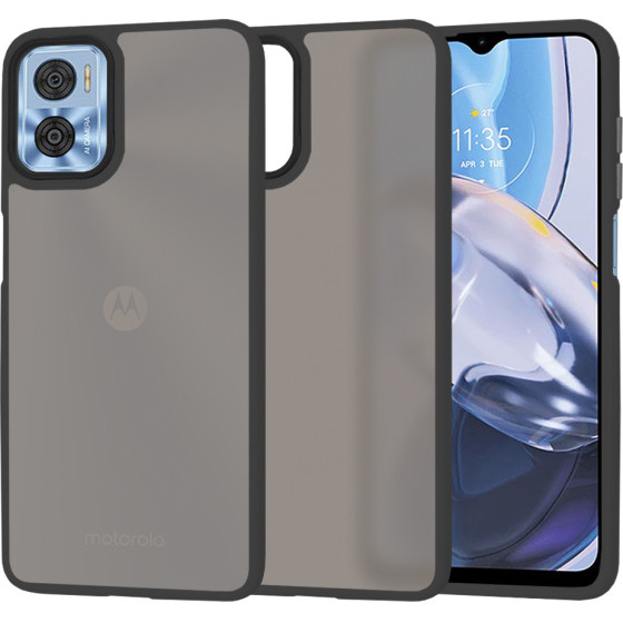Techsuit - HaloFrost Series - Motorola Moto E22 / Moto E22i - Black