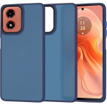 Techsuit - HaloFrost Series - Motorola Moto G04 / Moto G04s / Moto G24 / Moto E14 - Deep Blue