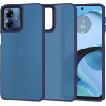 Techsuit - HaloFrost Series - Motorola Moto G14 - Deep Blue