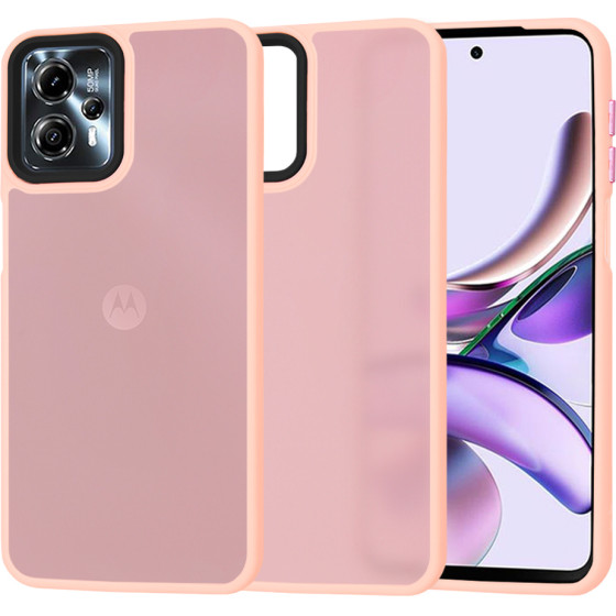 Techsuit - HaloFrost Series - Motorola Moto G13 / G23 - Pink