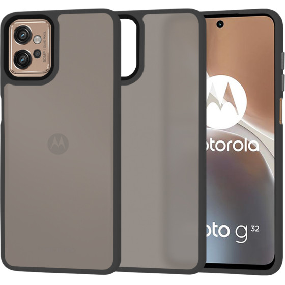 Techsuit - HaloFrost Series - Motorola Moto G32 - Black