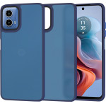 Techsuit - HaloFrost Series - Motorola Moto G34 / Moto G45 - Deep Blue