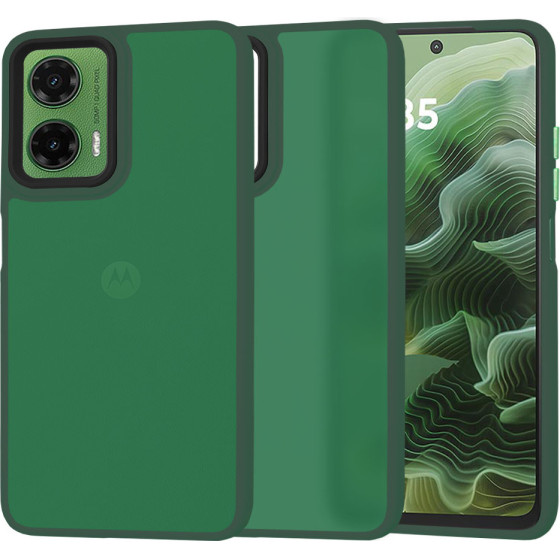 Techsuit - HaloFrost Series - Motorola Moto G35 - Midnight Green