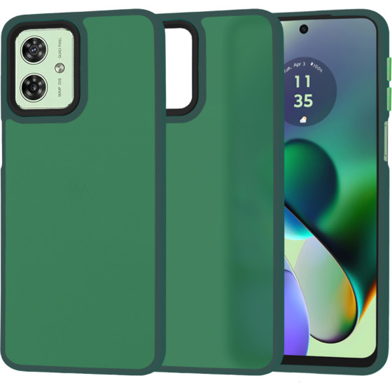 Techsuit - HaloFrost Series - Motorola Moto G54 - Midnight Green