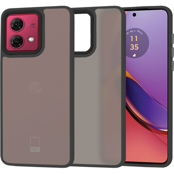Techsuit - HaloFrost Series - Motorola Moto G84 - Black