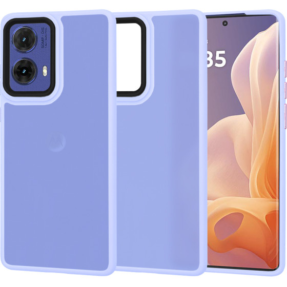 Techsuit - HaloFrost Series - Motorola Moto G85 - Light Purple