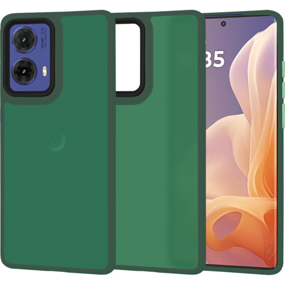 Techsuit - HaloFrost Series - Motorola Moto G85 - Midnight Green