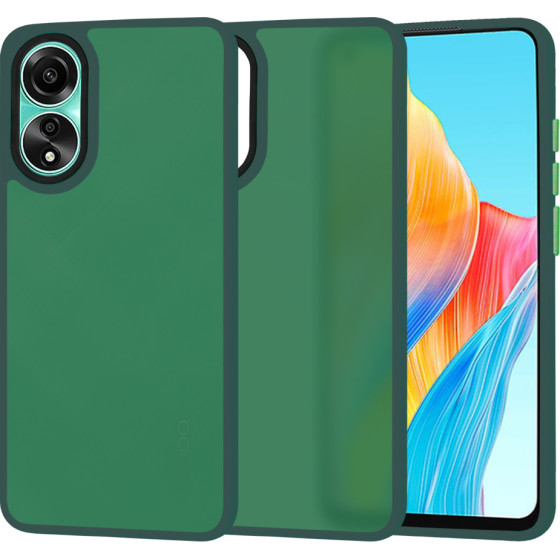 Techsuit - HaloFrost Series - Oppo A78 4G - Midnight Green