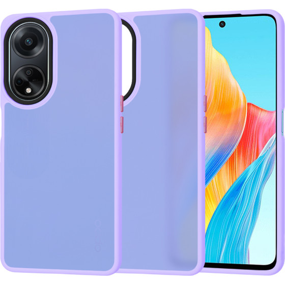 Techsuit - HaloFrost Series - Oppo A98 5G - Light Purple