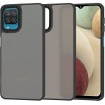 Techsuit - HaloFrost Series - Samsung Galaxy A12 / A12 Nacho / M12 / F12 - Black
