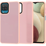 Techsuit - HaloFrost Series - Samsung Galaxy A12 / A12 Nacho / M12 / F12 - Pink