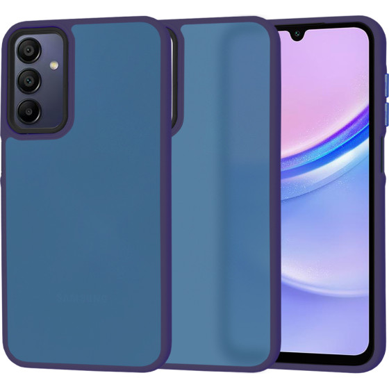 Techsuit - HaloFrost Series - Samsung Galaxy A15 4G / A15 5G - Deep Blue