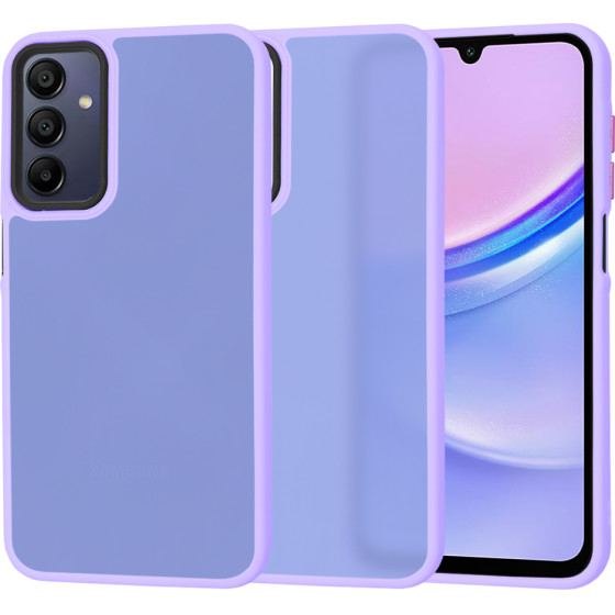 Techsuit - HaloFrost Series - Samsung Galaxy A15 4G / A15 5G - Light Purple