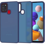 Techsuit - HaloFrost Series - Samsung Galaxy A21s - Deep Blue