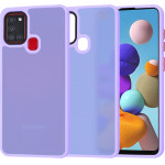 Techsuit - HaloFrost Series - Samsung Galaxy A21s - Light Purple