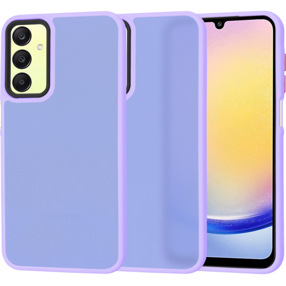 Techsuit - HaloFrost Series - Samsung Galaxy A25 5G - Light Purple