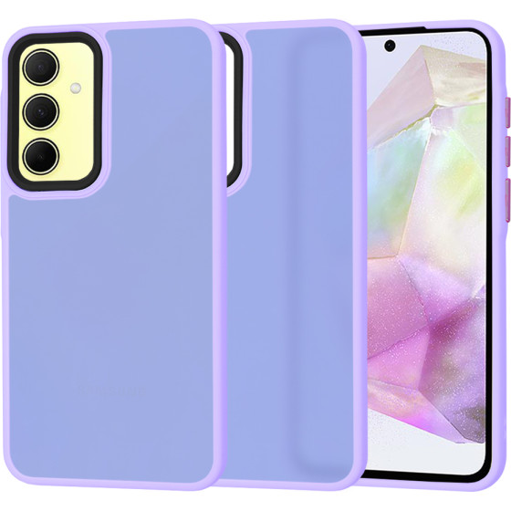 Techsuit - HaloFrost Series - Samsung Galaxy A35 5G - Light Purple