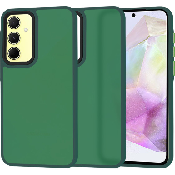 Techsuit - HaloFrost Series - Samsung Galaxy A35 5G - Midnight Green
