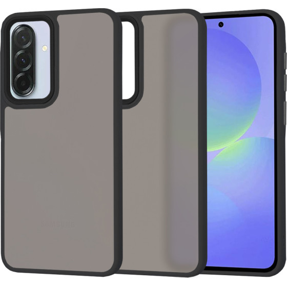Techsuit - HaloFrost Series - Samsung Galaxy A36 5G - Smoke Black
