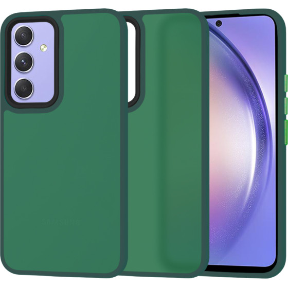 Techsuit - HaloFrost Series - Samsung Galaxy A54 - Midnight Green