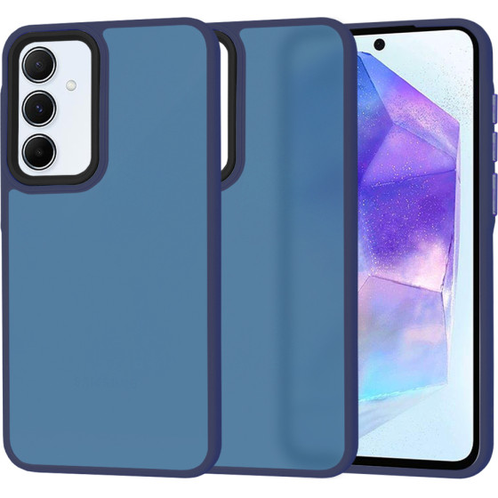 Techsuit - HaloFrost Series - Samsung Galaxy A55 5G - Deep Blue