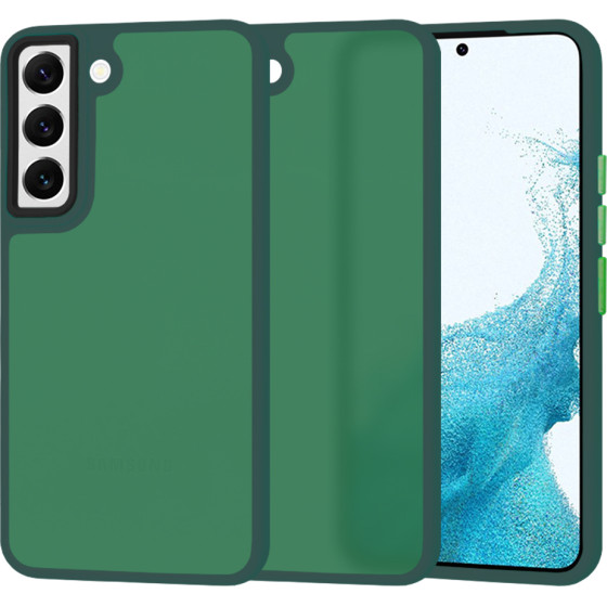 Techsuit - HaloFrost Series - Samsung Galaxy S22 5G - Midnight Green