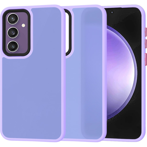 Techsuit - HaloFrost Series - Samsung Galaxy S23 FE - Light Purple