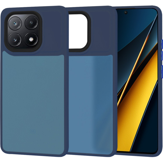 Techsuit - HaloFrost Series - Xiaomi Poco X6 Pro - Deep Blue