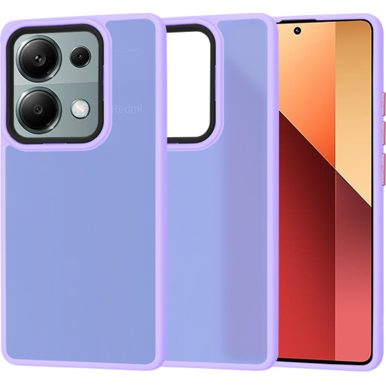 Techsuit - HaloFrost Series - Xiaomi Redmi Note 13 Pro 4G / Poco M6 Pro 4G - Light Purple