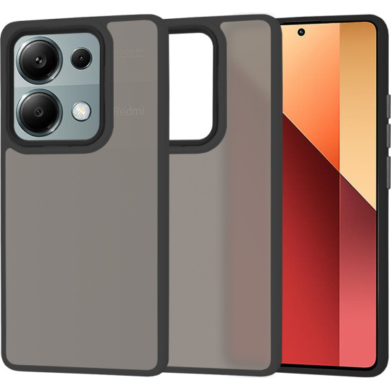 Techsuit - HaloFrost Series - Xiaomi Redmi Note 13 Pro 4G / Poco M6 Pro 4G - Black