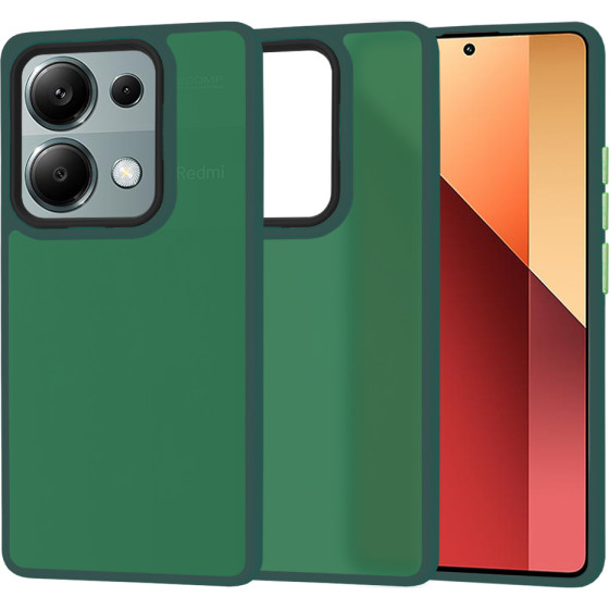 Techsuit - HaloFrost Series - Xiaomi Redmi Note 13 Pro 4G / Poco M6 Pro 4G - Midnight Green