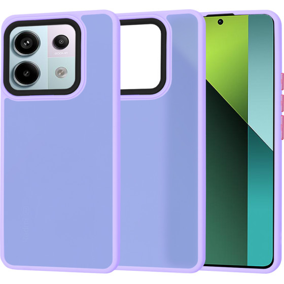 Techsuit - HaloFrost Series - Xiaomi Redmi Note 13 Pro 5G / Poco X6 - Light Purple