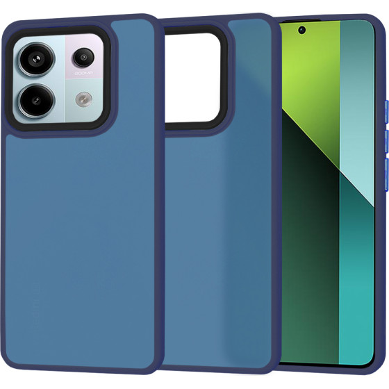 Techsuit - HaloFrost Series - Xiaomi Redmi Note 13 Pro 5G / Poco X6 - Deep Blue