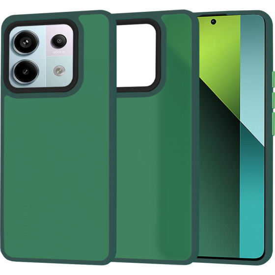 Techsuit - HaloFrost Series - Xiaomi Redmi Note 13 Pro 5G / Poco X6 - Midnight Green