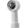 Techsuit - Handheld Fan (HX130) - Digital Display, Ultra Silent, 1200mAh - White