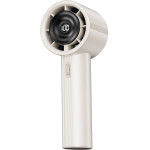 Techsuit - Handheld Mini Fan (CT-111) - Portable, Adjustable, Rechargeable, Digital Display, 10W - White - (CT-111; WHITE)