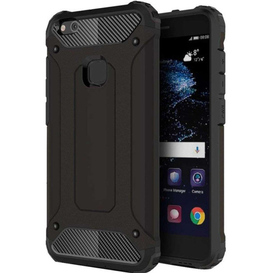 Techsuit - Hybrid Armor - Huawei P10 Lite - Black