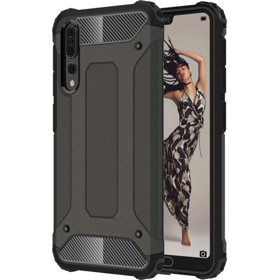 Techsuit - Hybrid Armor - Huawei P20 Pro - Black