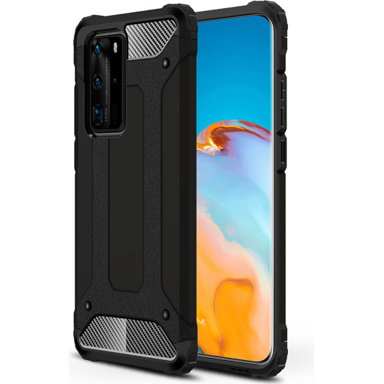 Techsuit - Hybrid Armor - Huawei P40 Pro - Black