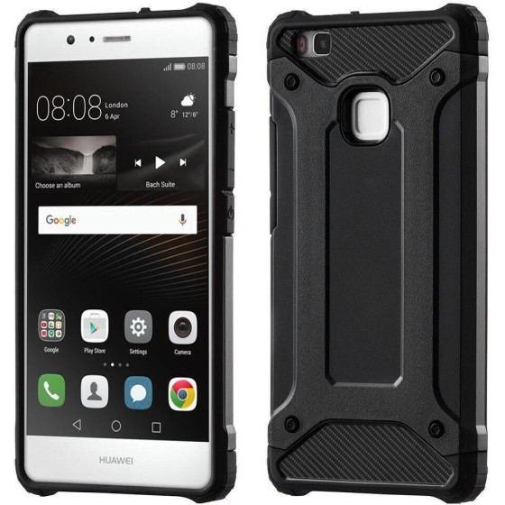 Techsuit - Hybrid Armor - Huawei P9 Lite / G9 Lite - Black