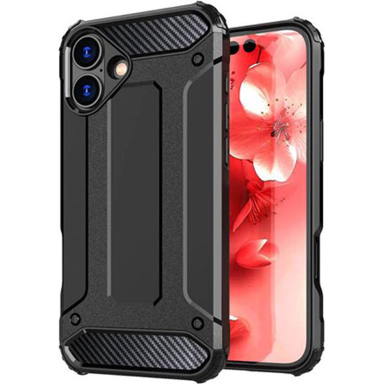 Techsuit - Hybrid Armor - iPhone 16 Plus - Black