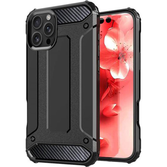 Techsuit - Hybrid Armor - iPhone 16 Pro Max - Black
