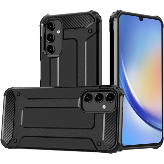 Techsuit - Hybrid Armor - Samsung Galaxy A34 5G - Black