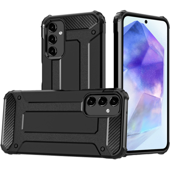 Techsuit - Hybrid Armor - Samsung Galaxy A55 5G - Black